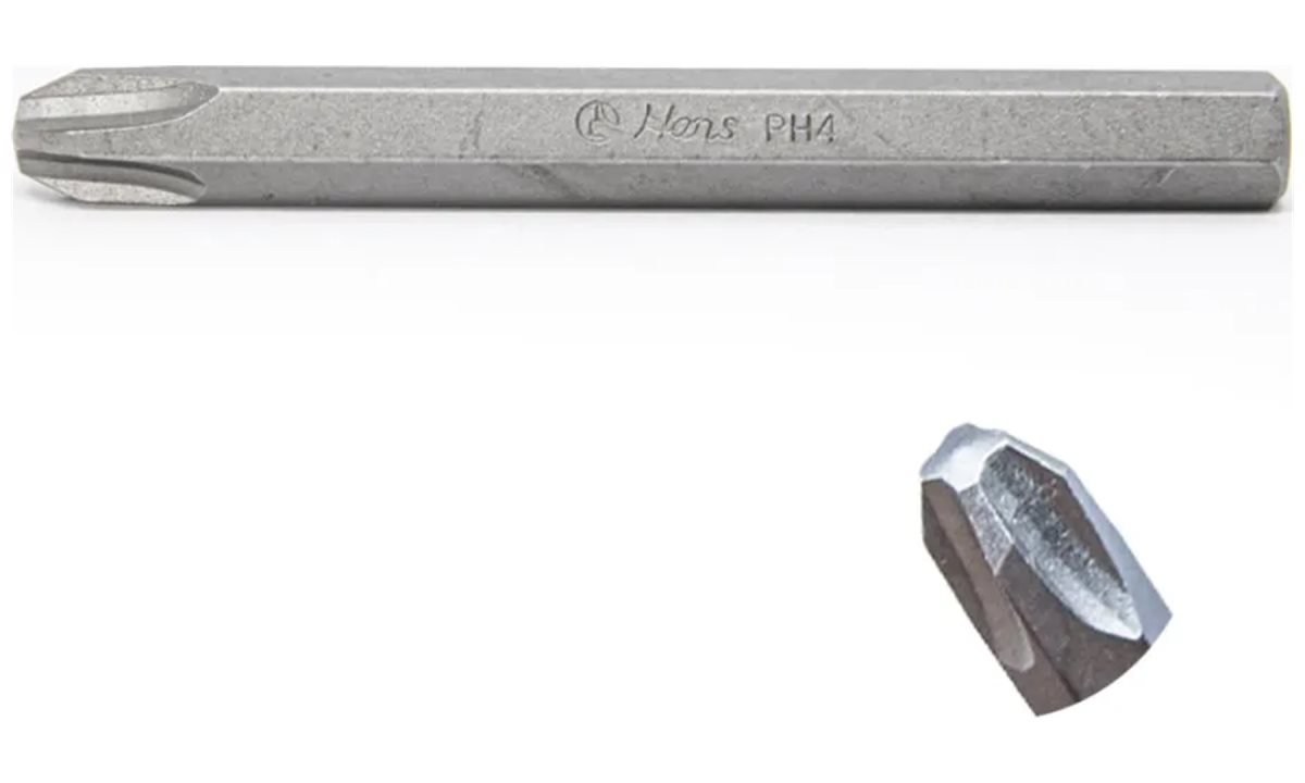  Бита для шуруповерта шлицевая длинная, 022-8PH4, Hans (0)