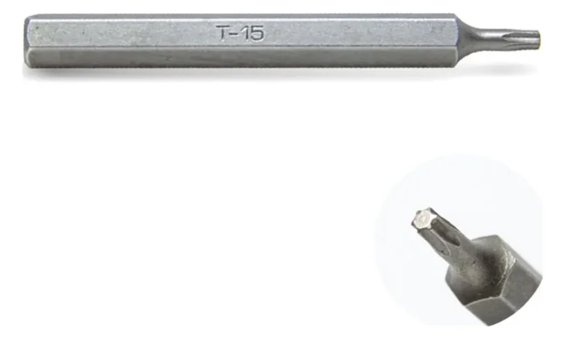 Бита длинная TORX на 5/16 T15, 042-8T15 фото
