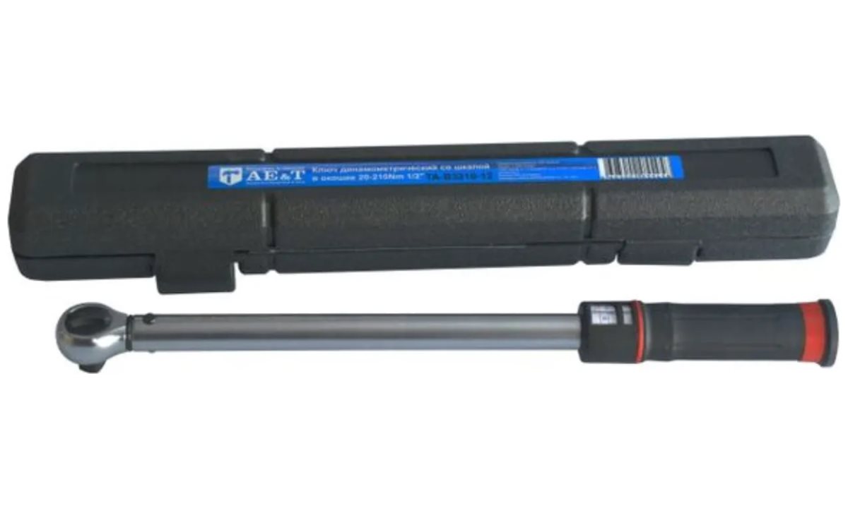  Ключ динамометрический со шкалой в окошке 20-210Nm 1/2 TA-B3210-12 AE&T (0)