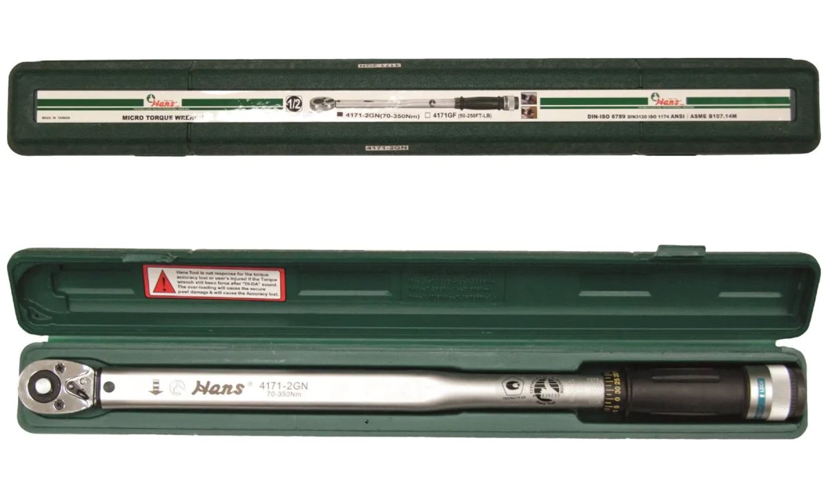  Ключ динамометрический, 4171-2GN, Hans (0)