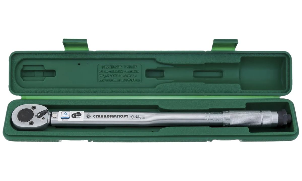  Динамометрический ключ 1/2 28-210 Нм., КД.12.70.28-210, СТАНКОИМПОРТ (0)