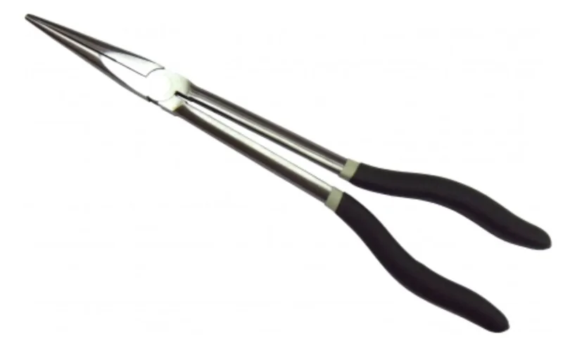 Длинногубцы с прямыми губками, удлиненные 410 мм СТАНКОИМПОРТ KA-4283A фото