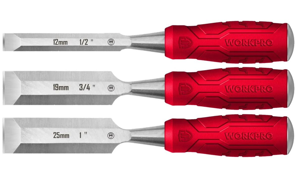  Долото 3 шт набор WP201300 WORKPRO (0)
