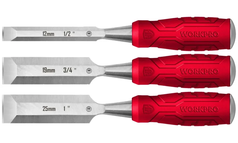 Долото 3 шт набор WP201300 WORKPRO фото