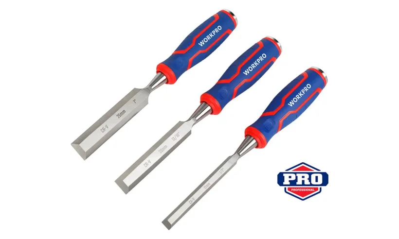 Долото для высоких нагрузок 3шт набор WP201301 WORKPRO фото