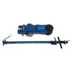  Домкрат пневмогидравлический подкатной проф 100/50т HJ-100/50 AE&T мни (8)