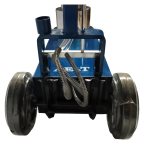  Домкрат пневмогидравлический подкатной проф складной 120/60т HJ-120/60F AE&T мни (8)