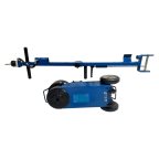  Домкрат пневмогидравлический подкатной проф складной 120/60т HJ-120/60F AE&T мни (9)