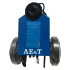  Домкрат пневмогидравлический подкатной HJ-30 AE&T 30т мни (2)