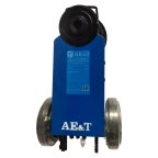  Домкрат пневмогидравлический подкатной HJ-40/20 AE&T 40/20т мни (2)