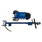  Домкрат пневмогидравлический подкатной HJ-40/20 AE&T 40/20т мни (7)