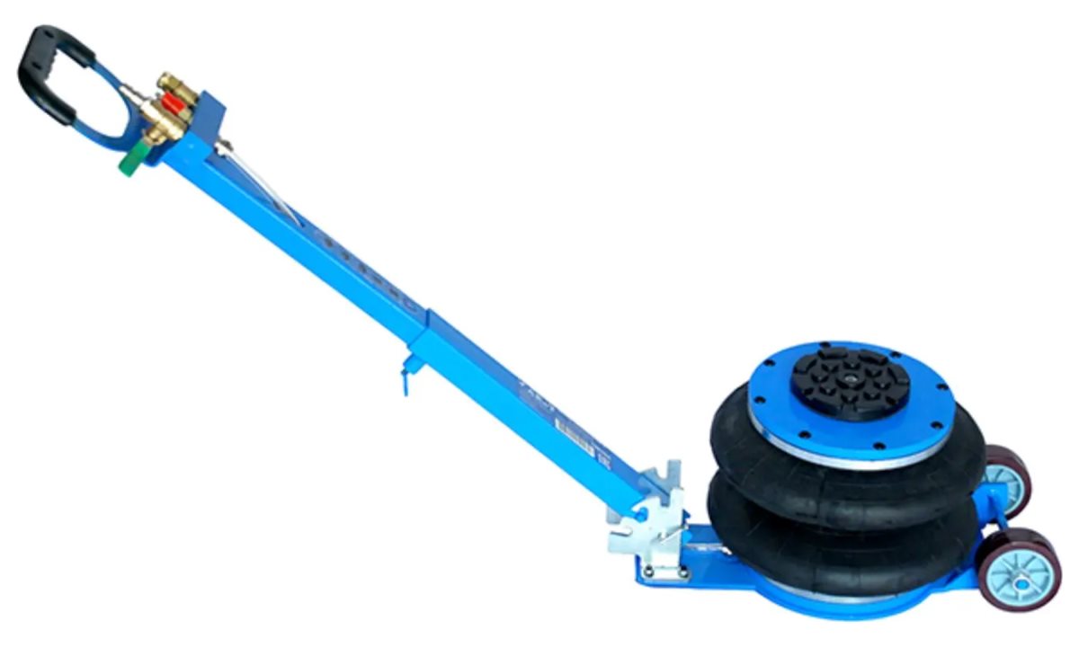  Домкрат 2т 2-секционный T08102A пневматический с ручкой AE&T (0)