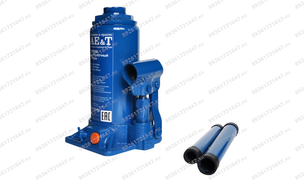  Домкрат бутылочный T20208i AE&T 8т (1)