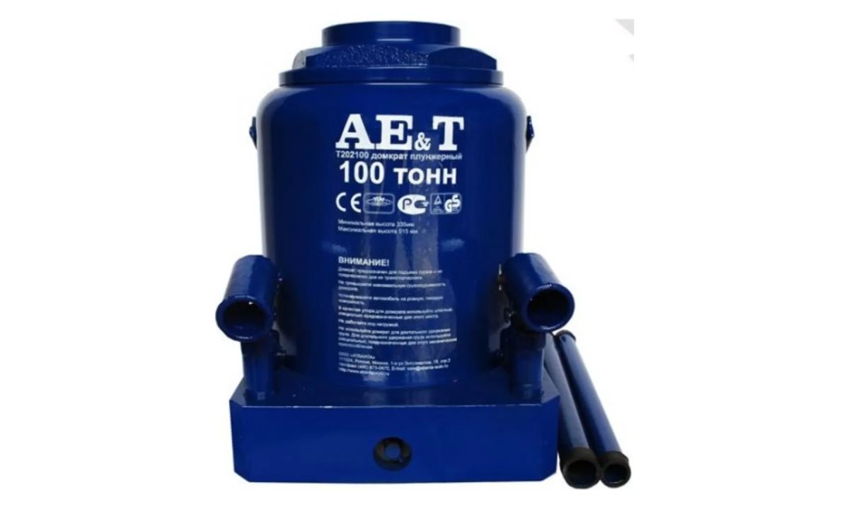 Домкрат бутылочный Т202100 AE&T 100т (0)