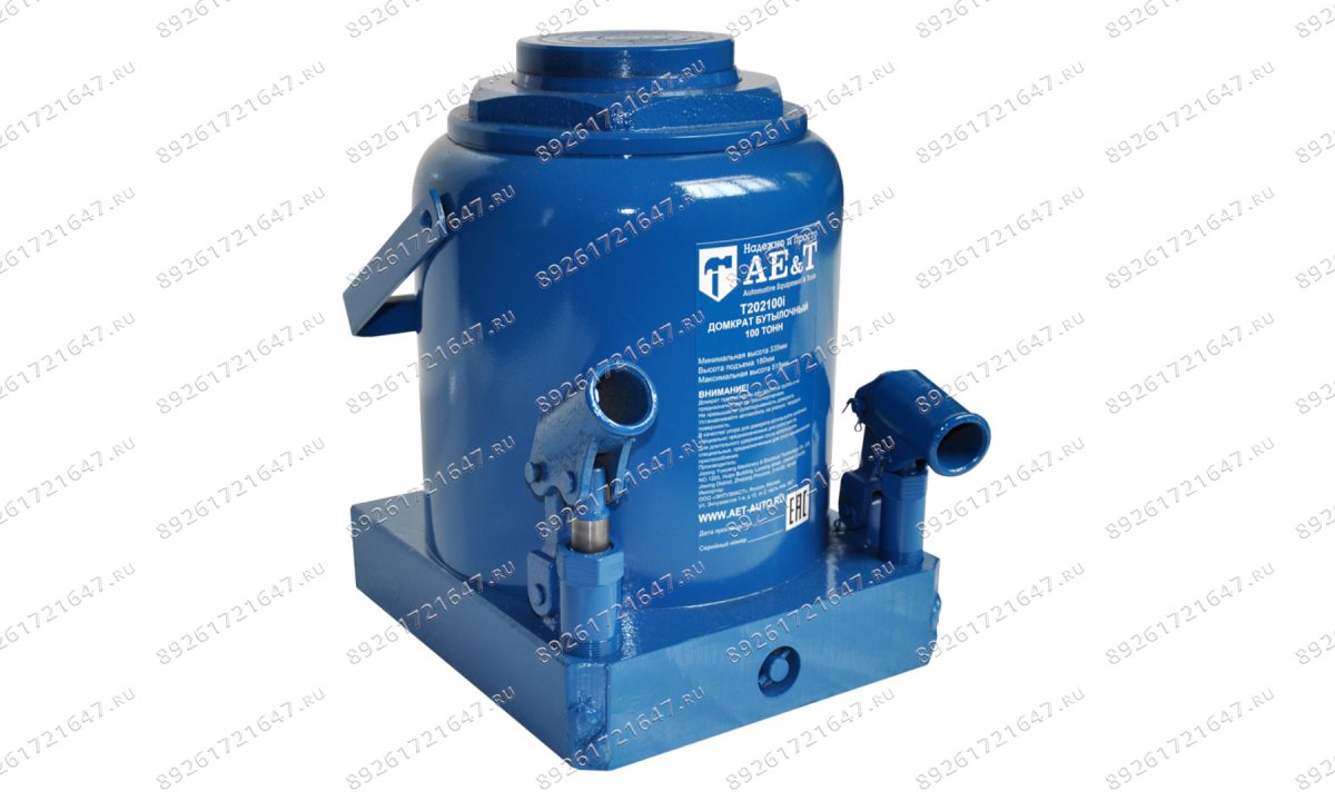  Домкрат бутылочный T202100i AE&T 100т (1)