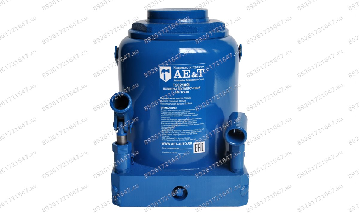  Домкрат бутылочный T202100i AE&T 100т (0)