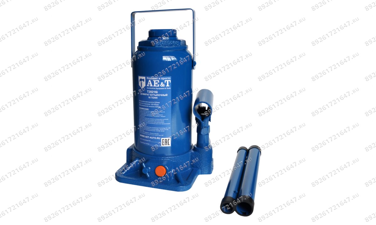  Домкрат бутылочный T20216i AE&T 16т (0)