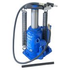  Домкрат пневмогидравлический бутылочный Т21030 AE&T 30т мни (5)