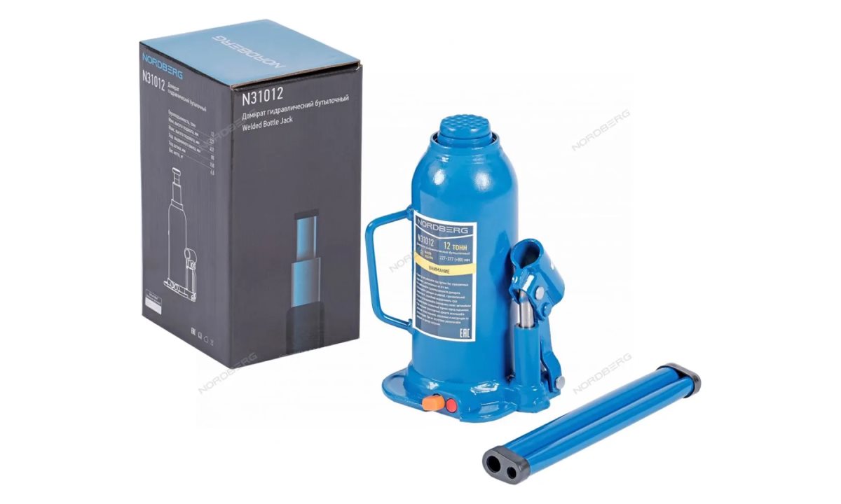  Домкрат бутылочный 12 т NORDBERG N31012 (0)