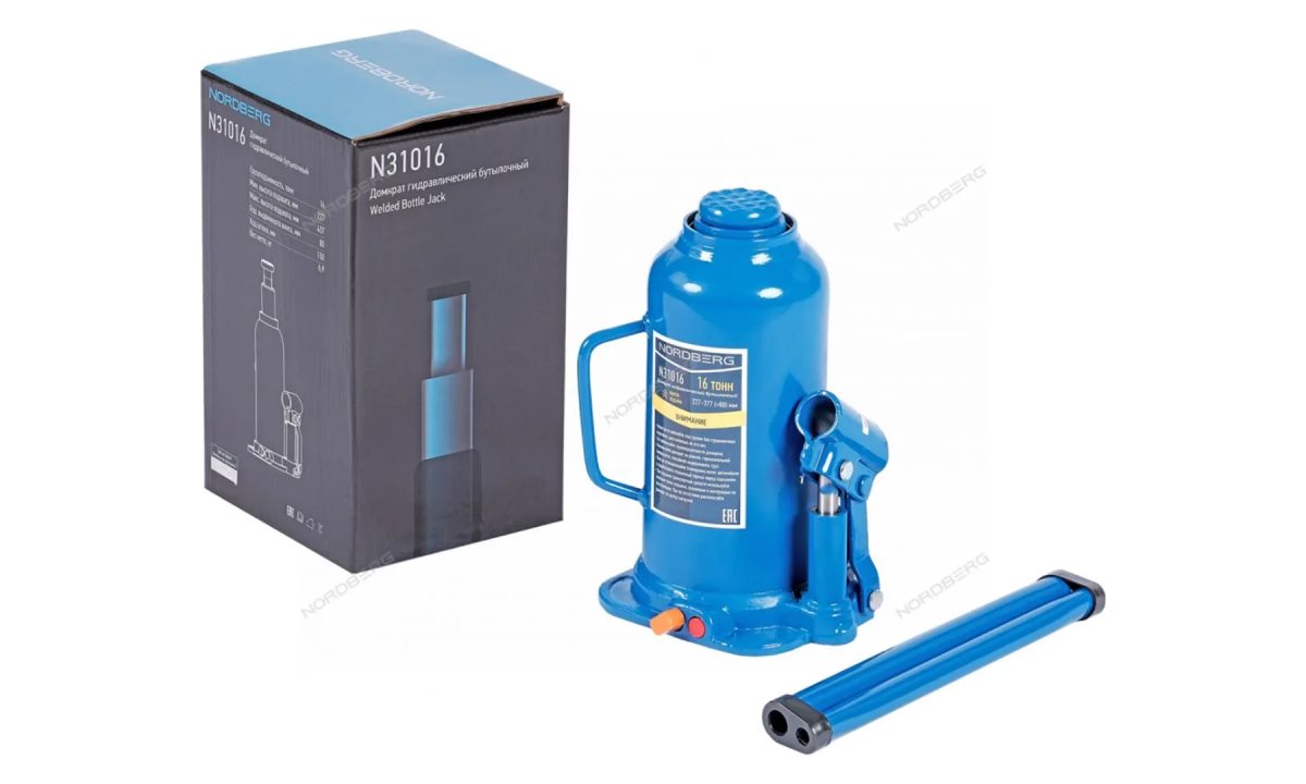  Домкрат бутылочный 16 т NORDBERG N31016 (0)