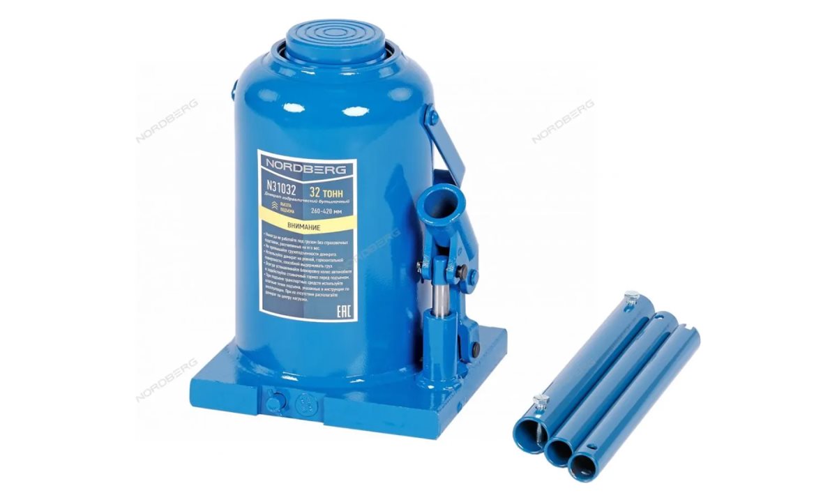 Домкрат бутылочный 32 т NORDBERG N31032 (0)