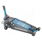  Домкрат супернизкий подкатной 3 тонн, H=75-510 мм NORDBERG N32034 мни (3)