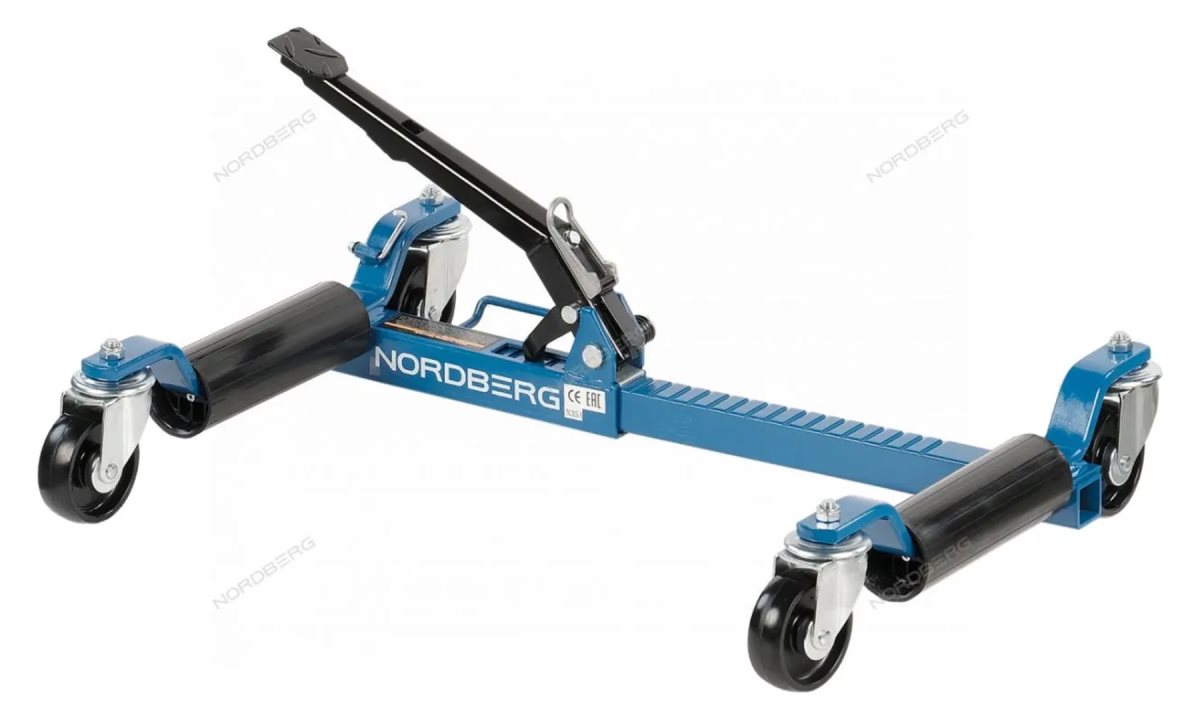  Домкрат механический подкатной для перемещения авто, г/п 560 кг Nordberg N3S1 (0)