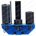  Домкрат подкатной пневмогидравлический ROSSVIK HJ1902, 22 т, 225-452 мм, 1 ступень, синий мни (7)