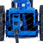  Домкрат подкатной пневмогидравлический ROSSVIK HJ1902, 22 т, 225-452 мм, 1 ступень, синий мни (6)