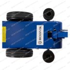  Домкрат подкатной S50-3J, 10-25-50т, пневмогидравлический, 160-472мм, 61кг, (дополнительные удлините мни (10)