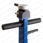  Домкрат подкатной S50-3J, 10-25-50т, пневмогидравлический, 160-472мм, 61кг, (дополнительные удлините мни (7)