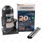 Домкрат бутылочный ROSSVIK PRO V020, г/п 20,0т мни (5)