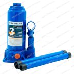  Домкрат бутылочный ROSSVIK V03, г/п 3,0 т, 180-340 мм, синий мни (5)