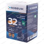  Домкрат бутылочный ROSSVIK PRO V032, г/п 32,0т мни (10)