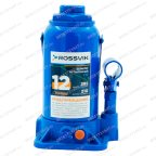  Домкрат бутылочный ROSSVIK V12, г/п 12,0 т, 210-395 мм, синий мни (5)