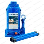  Домкрат бутылочный ROSSVIK V12, г/п 12,0 т, 210-395 мм, синий мни (6)