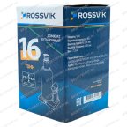 Домкрат бутылочный ROSSVIK V16, г/п 16,0 т, 225-425 мм, синий мни (9)