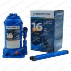  Домкрат бутылочный ROSSVIK V16, г/п 16,0 т, 225-425 мм, синий мни (0)