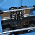  Домкрат подкатной гаражный, высота подъема 95/522mm, нагрузка 3.5 т, 2 цилиндра, кардан мни (5)