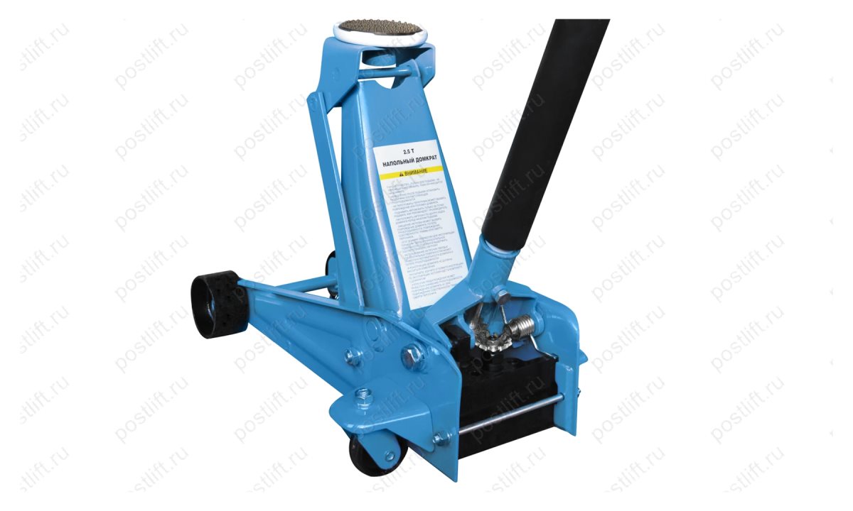  Домкрат подкатной гаражный, высота подъема 135/475mm, нагрузка 2.5 т (0)