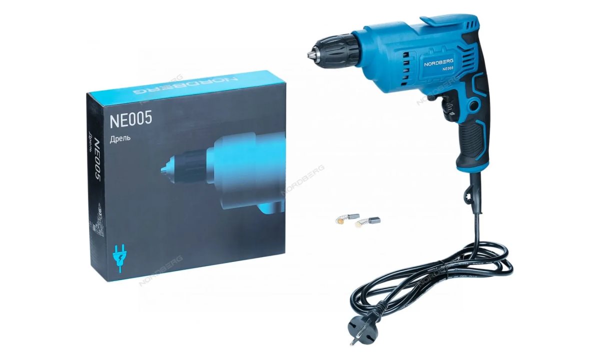  Дрель макс диаметр сверла 10 мм, 450Вт NE005 (0)