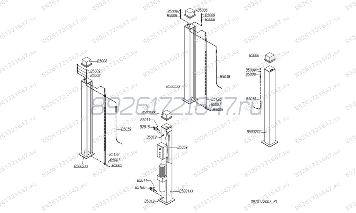  Клапан (саленоид) для снятия стопоров подъёмника ОМА 24 В АС (0)