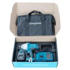  Гайковерт аккумуляторный, 1/2, 20В, 1000Нм с акк. и зар. уст-вом NORDBERG NE810K мни (6)