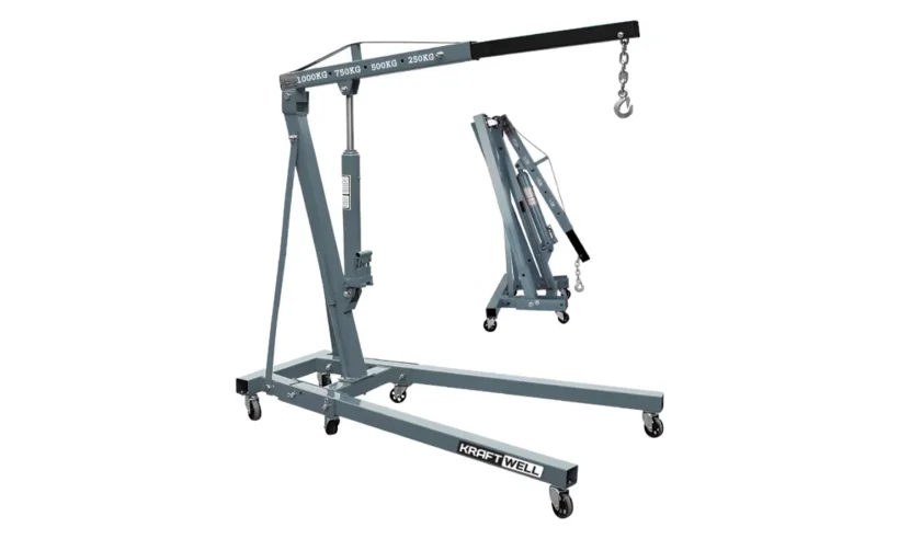 KraftWell KRWC1 Кран складной г/п 1000 кг. двухтактный фото