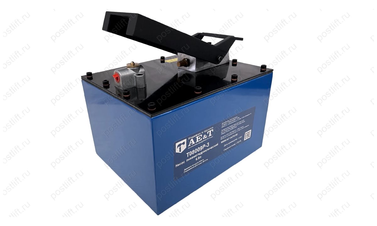  Насос пневмогидравлический 6.8л T08009P-3 (0)