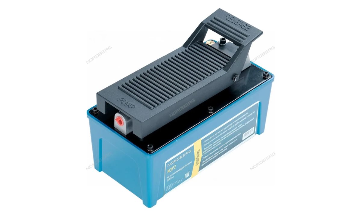  Насос пневмогидравлический 1600 мл NORDBERG N3P2 (1)