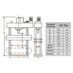  KraftWell KRWPR100ET Пресс 100 т. c электроприводом мни (3)