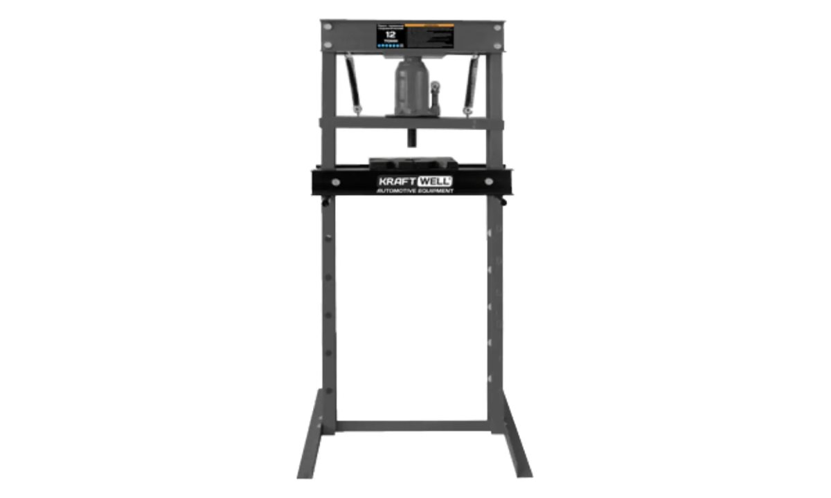  KraftWell KRWPR12B Пресс 12 т. с ручным приводом (1)