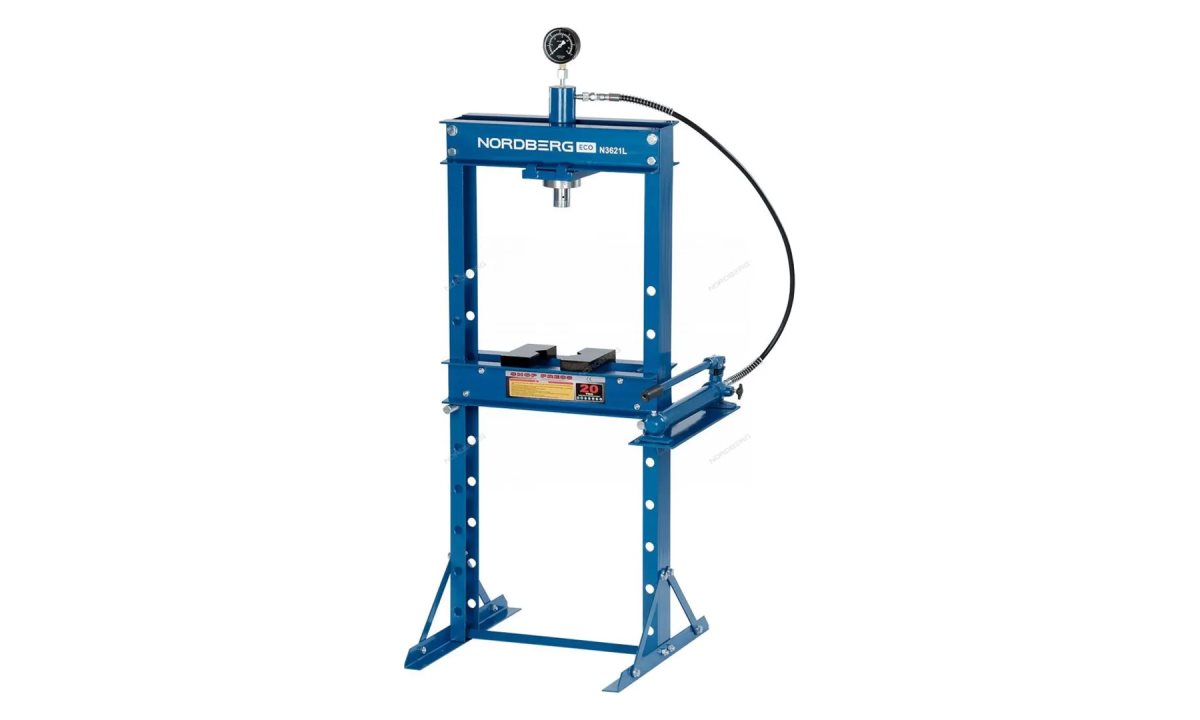  Пресс гидравлический 20т, разборная рама NORDBERG N3621L (0)