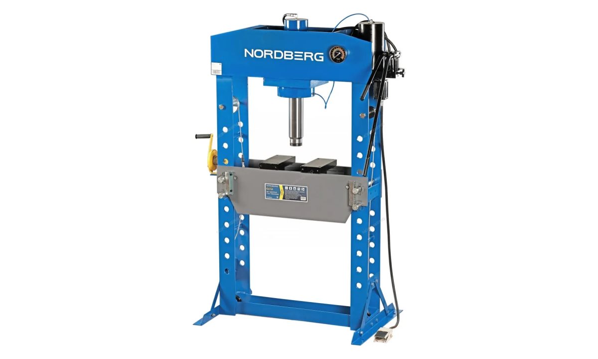  Пресс гидравлический 75т, пневмоуправление NORDBERG N3676A (1)